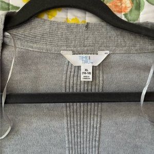 Long sleeve sweater cardigan